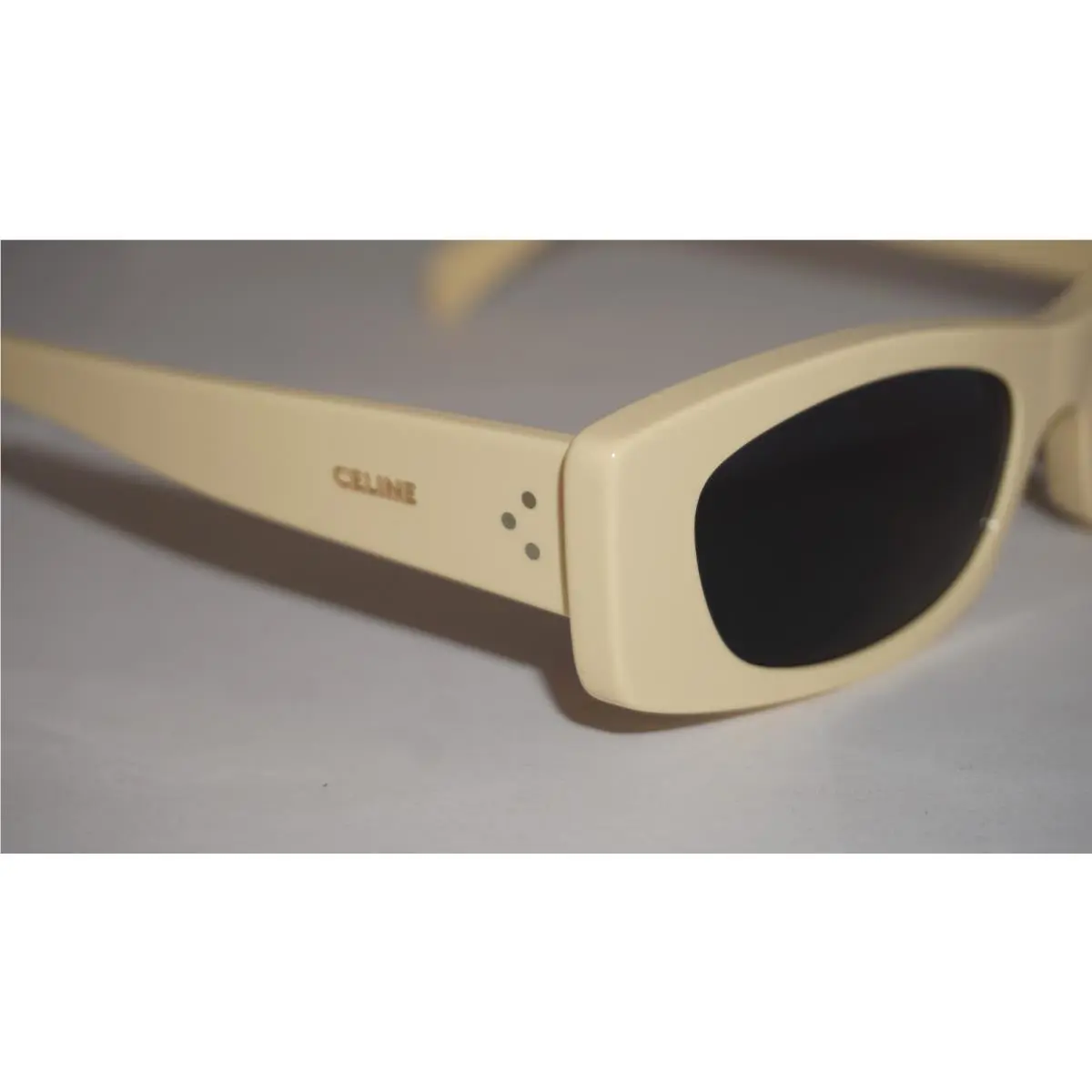 Celine Sunglasses Square Yellow Grey CL40245U 39A 55 19 135
