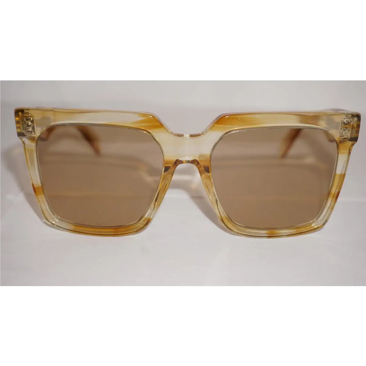 Celine Sunglasses Large Brown Transparent Brown CL4055IN 55E 55 18 145