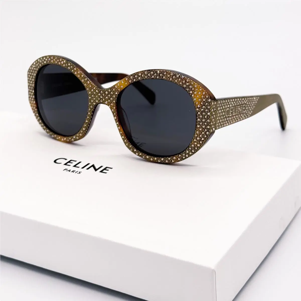 Celine CL4240IS 53A Havana Women Sunglasses Celine