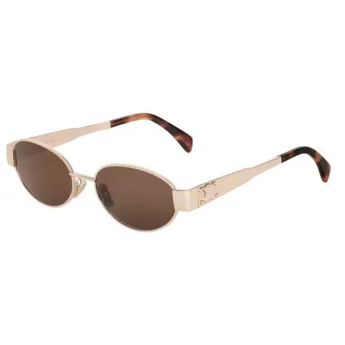 Celine Sunglasses CL 40235U 28E Gold/dark Brown For Men Women