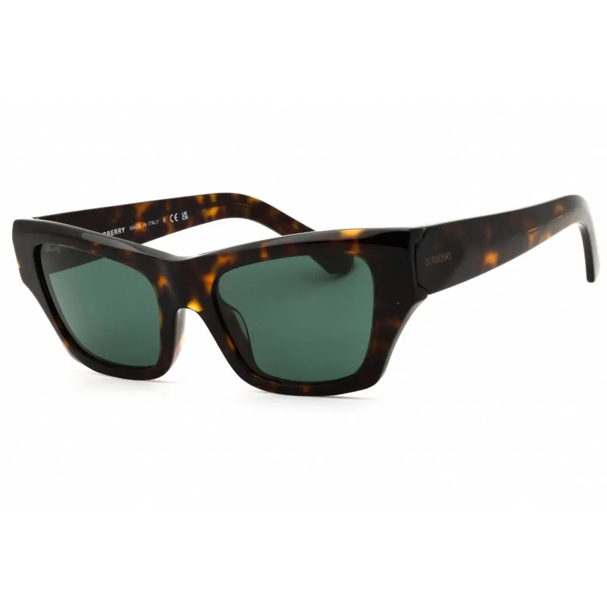 Burberry BE4441U 300271 Dark Havana/green 52-19-140 Sunglasses