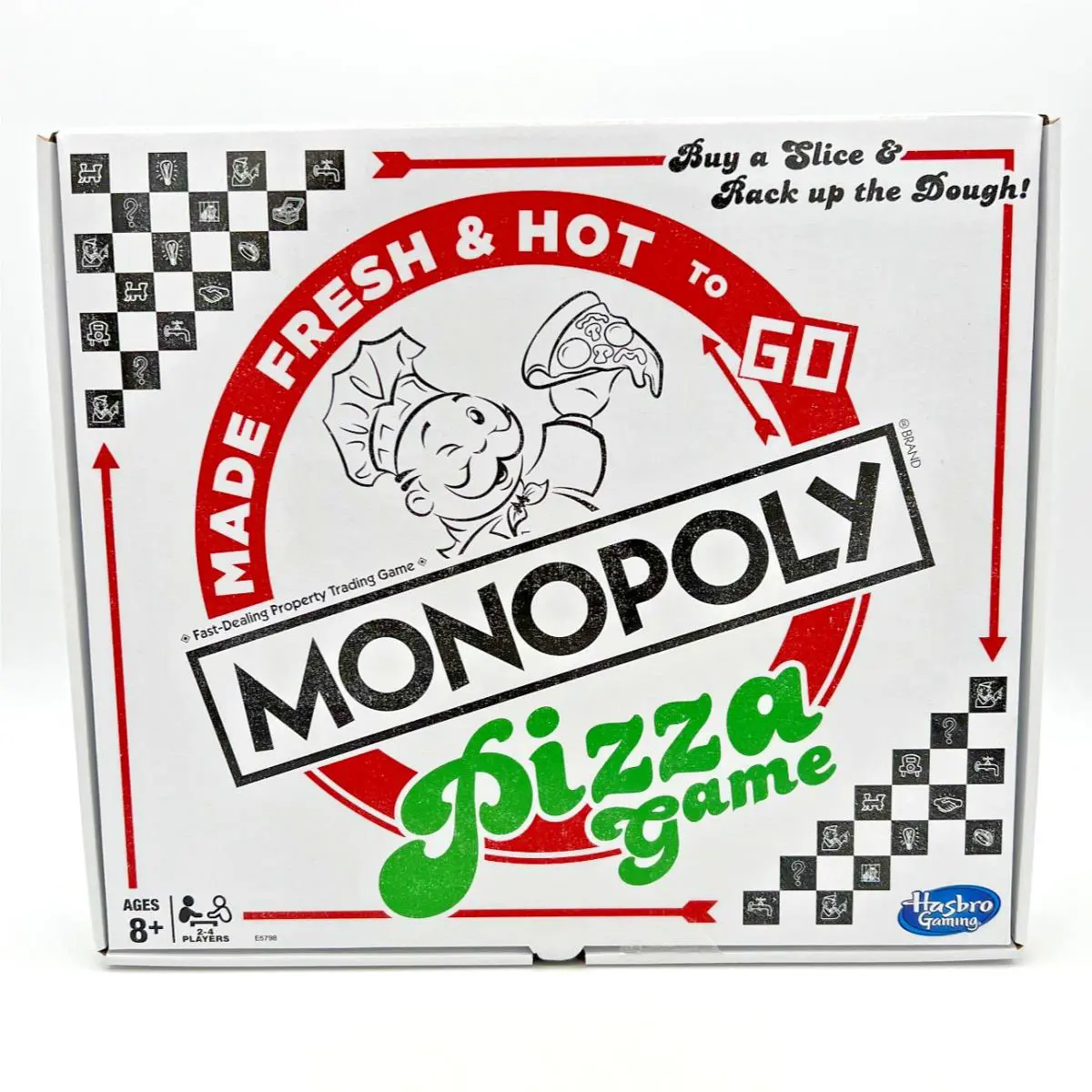 Hasbro Monopoly Pizza Board Game 2018