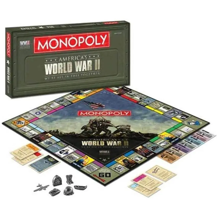 Monopoly World War II Board Game - We`re All In This Together