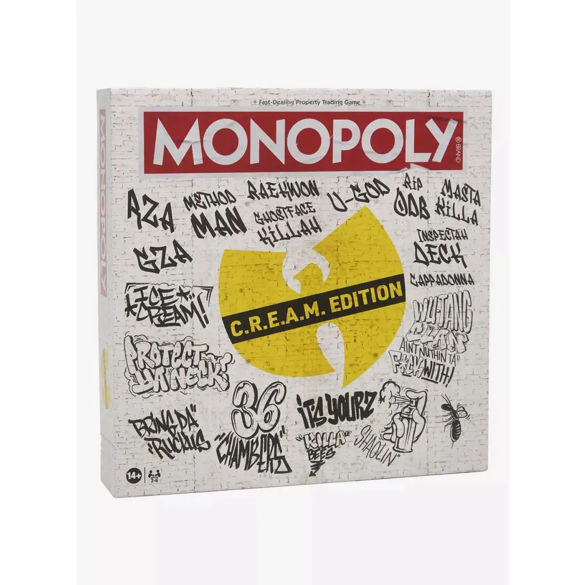 Monopoly Wu Tang Clan C.r.e.a.m. Edition Board Game