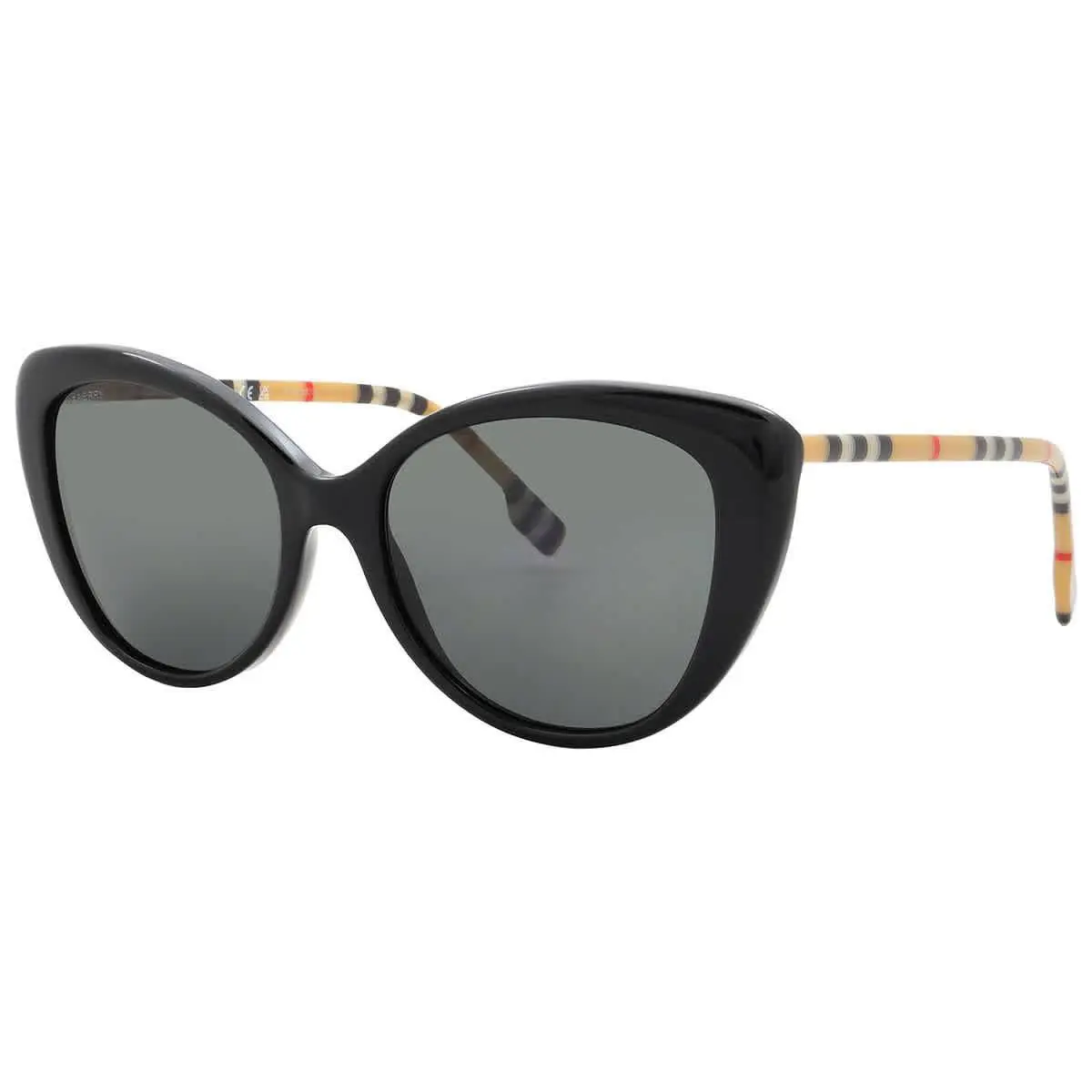 Burberry Dark Grey Cat Eye Ladies Sunglasses BE4407 385387 54 BE4407 385387 54
