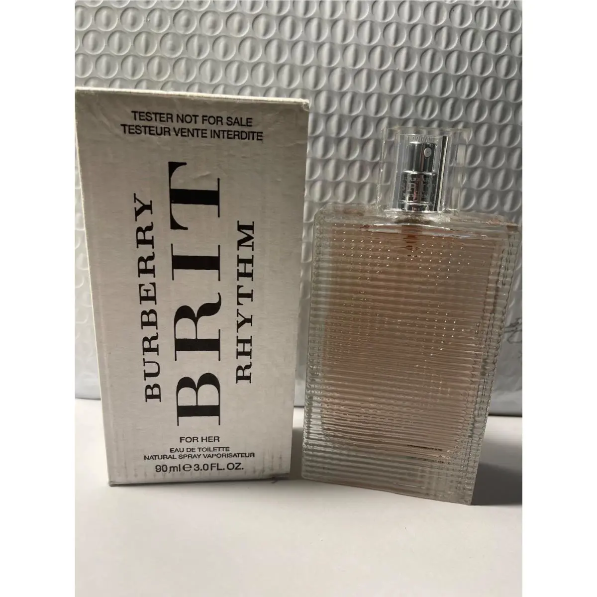 Burberry Brit Rhythm 3.4oz Edt Spray For Women In White Box