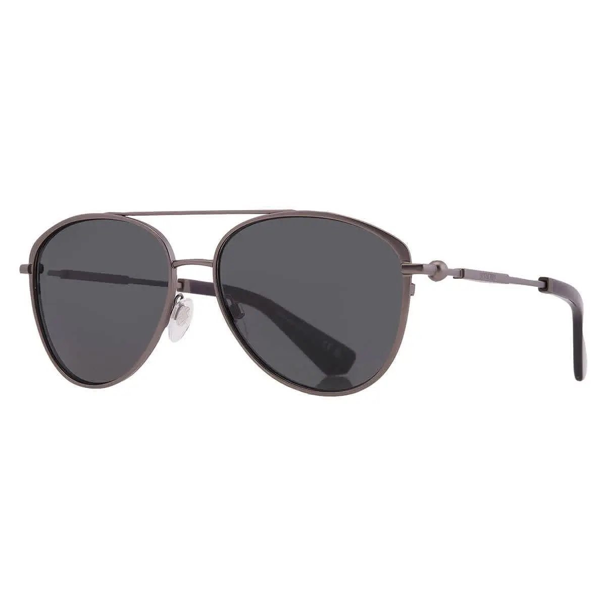 Burberry Dark Grey Pilot Unisex Sunglasses BE3157 131687 59 BE3157 131687 59