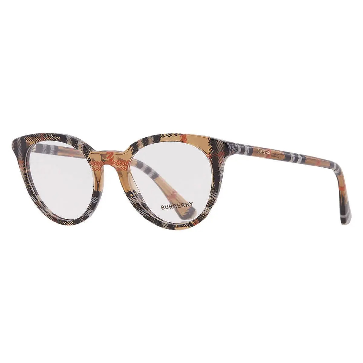 Burberry Demo Oval Ladies Eyeglasses BE2429 4163 48 BE2429 4163 48