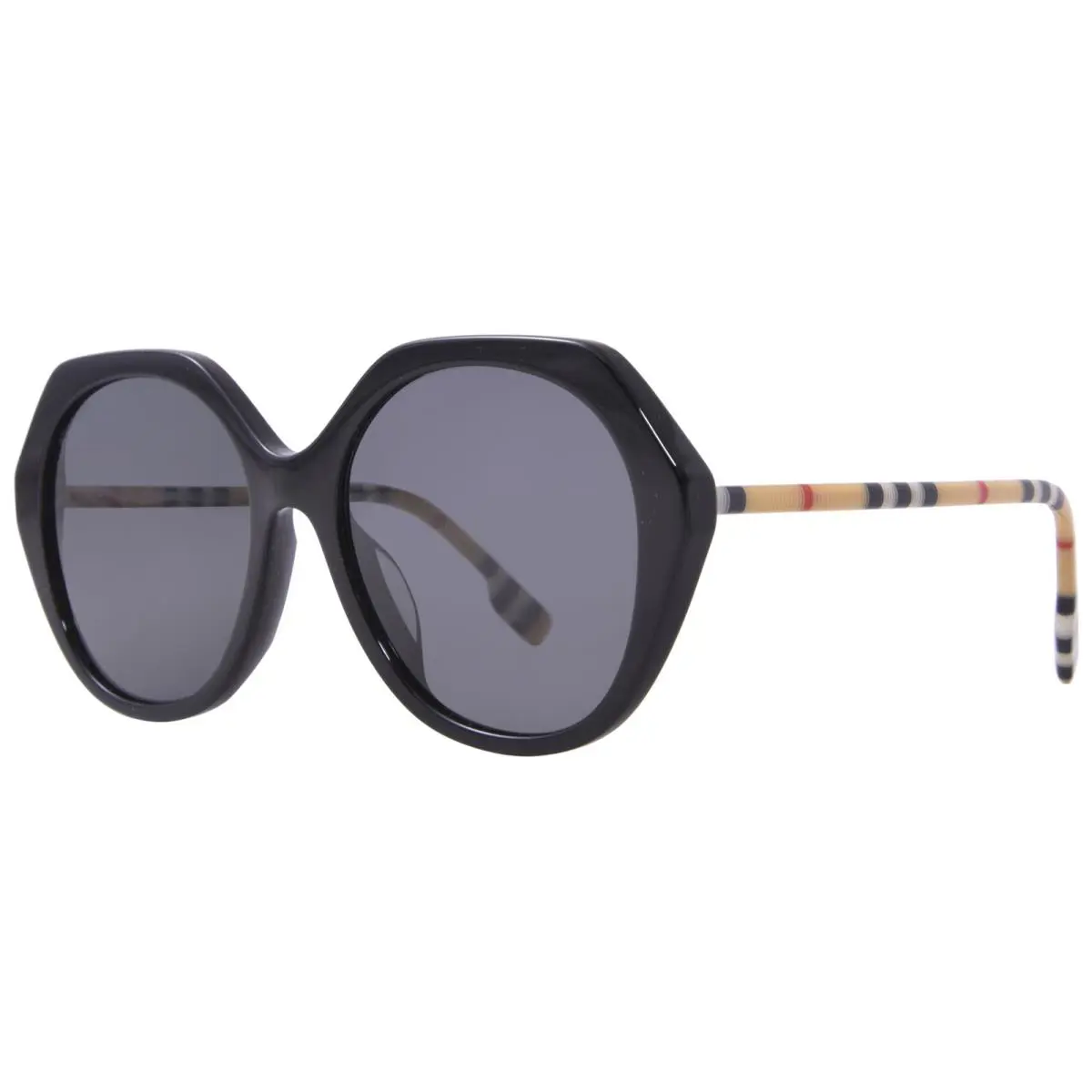 Burberry Vanessa BE4375F 38538G Sunglasses Women`s Black/grey Gradient 57mm
