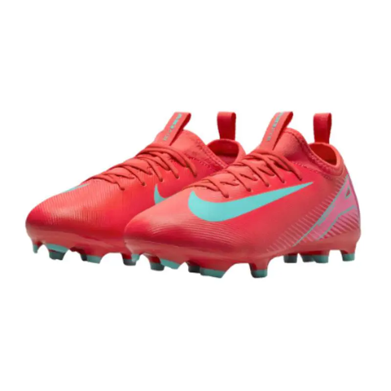 Nike Men`s Mercurial Vapor 16 Academy AG Soccer Ember Glow/green FQ8403-800 - Ember Glow/Aurora Green