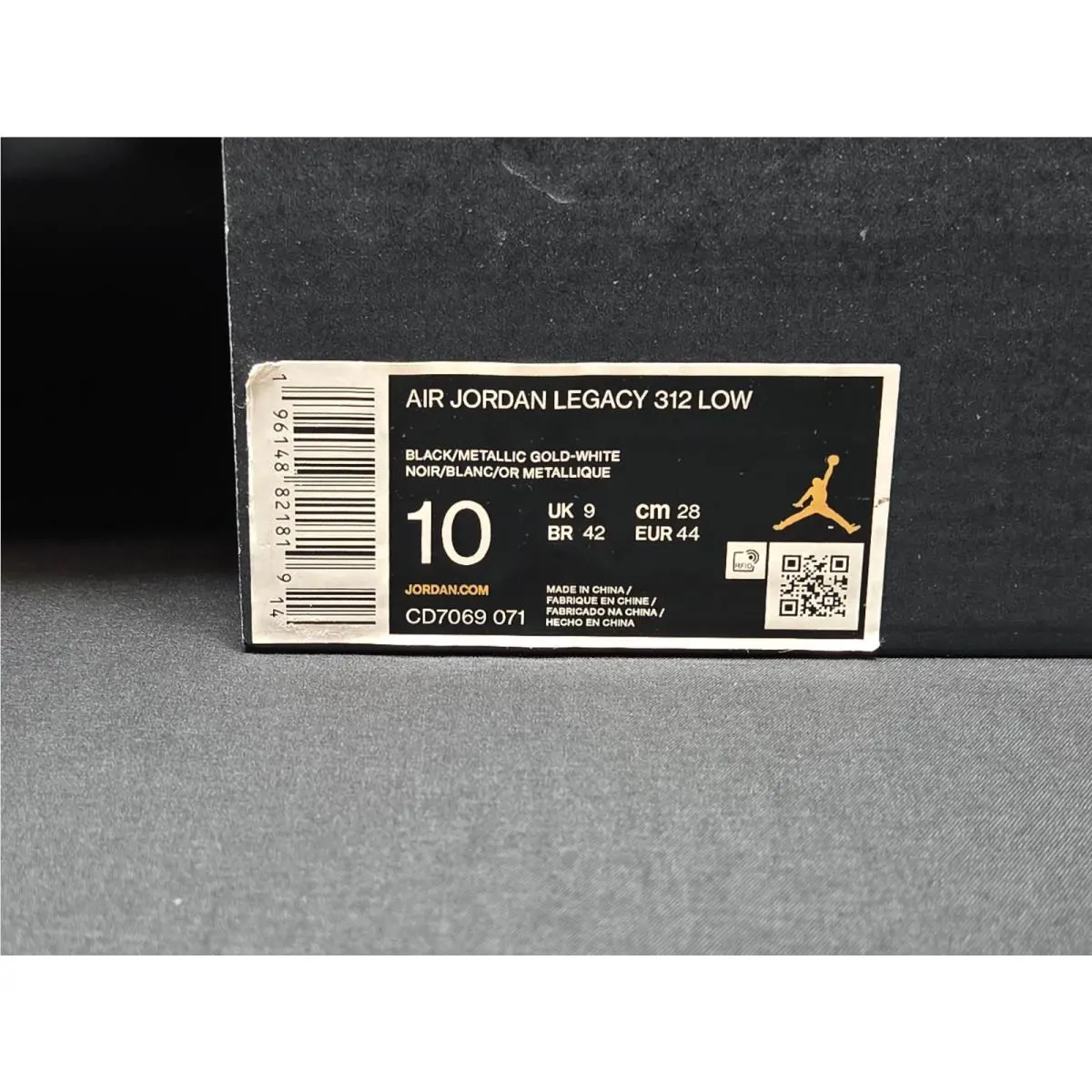 Nike shoes - Jordan Legacy 312 - Legacy - CD7069-071 - Black 9