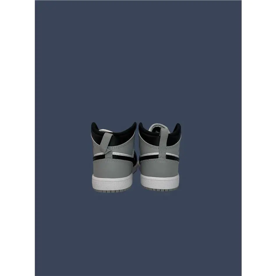 Nike shoes - Youth Jordan 1 Mid PS White Black Smoke Grey DQ8424-101 4