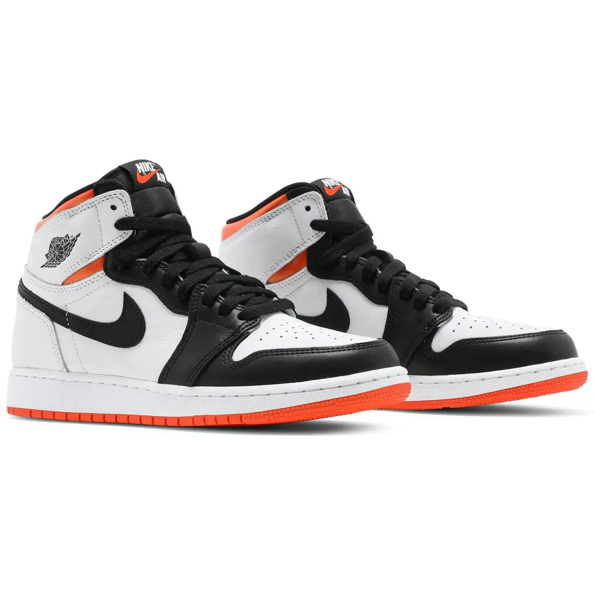 Nike shoes - Jordan 1 - 575441 180 - White/Electro Orange/Black 1