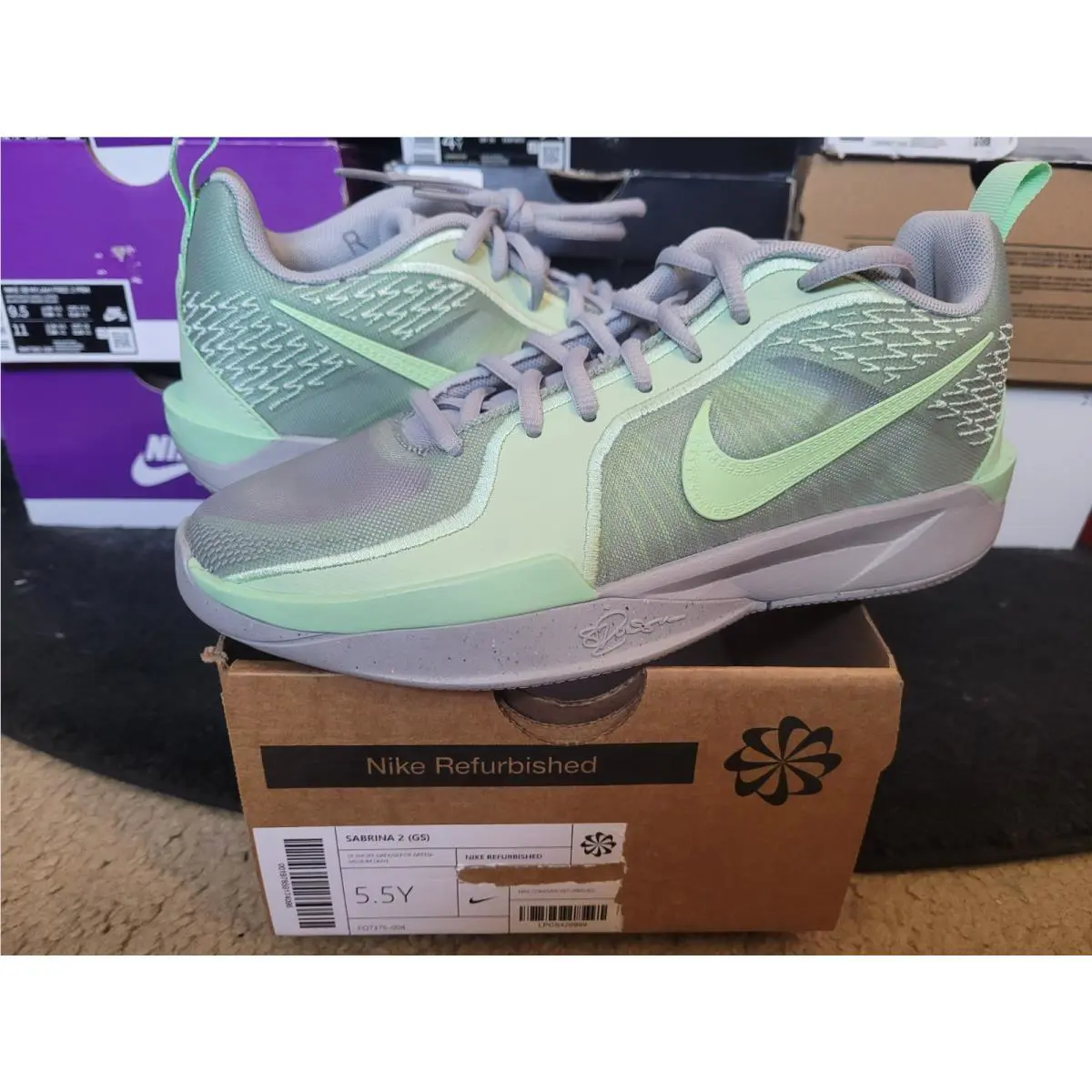 Nike shoes - Green 6