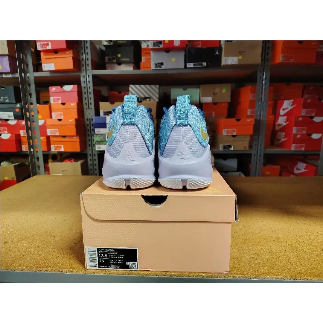 Nike shoes - Nike Zoom Freak 3 - Zoom Freak - DA0694-401 - Dutch Blue Metallic Gold Ghost 3