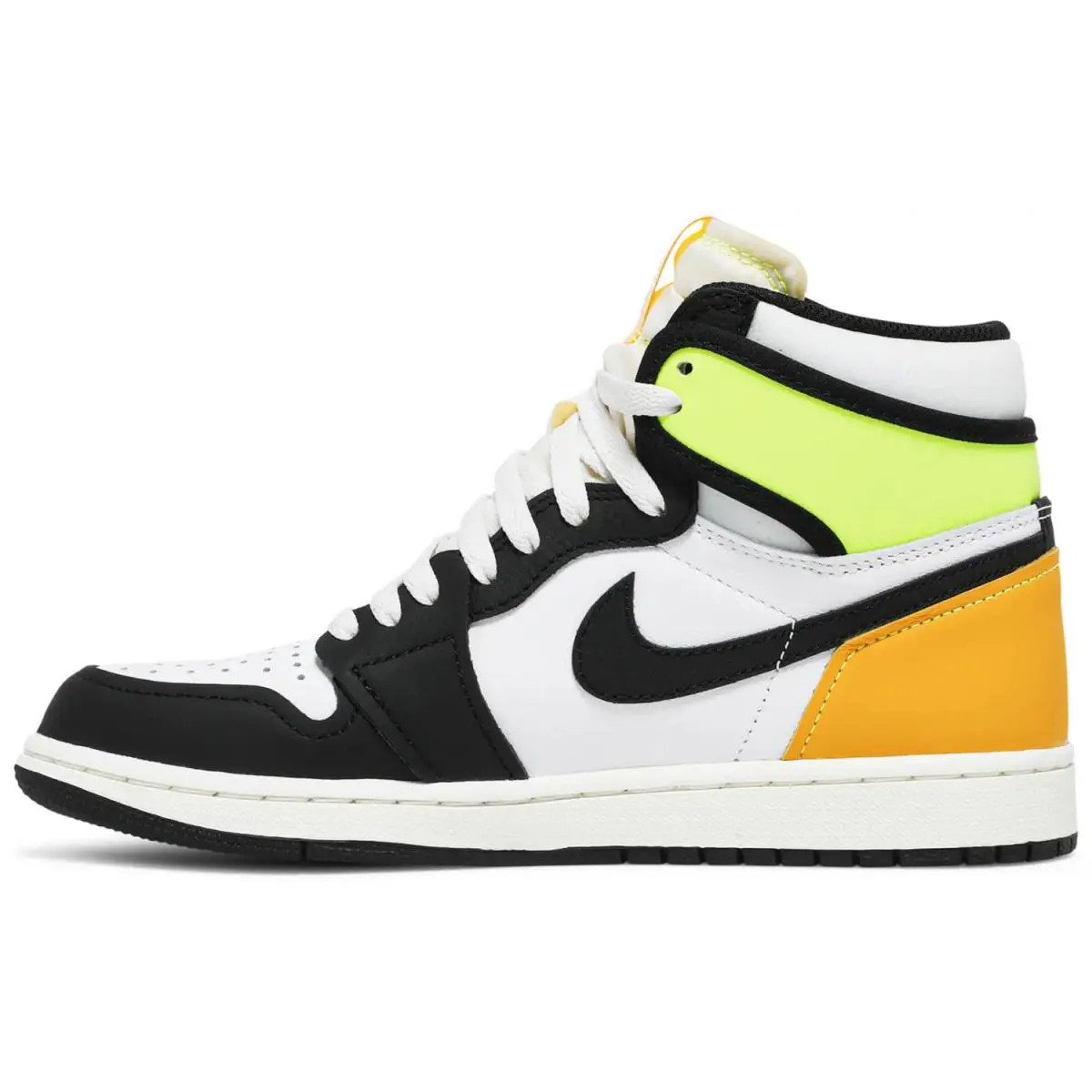 Nike shoes - Jordan 1 - 555088 118 - White/Volt/University Gold/Black 0