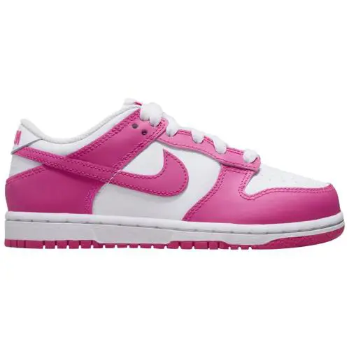 Nike shoes - Nike Dunk Low - Dunk Low - White/Laser Fuchsia 4