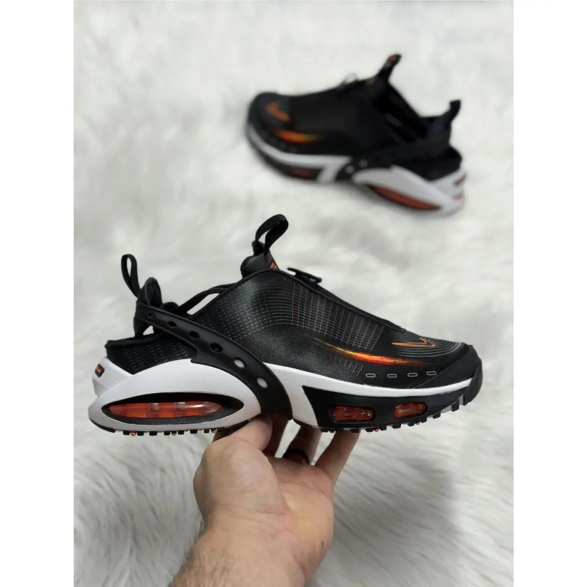 Nike shoes - Air Max Craze Black Bright Citrus - FZ2089-001 - Black 3