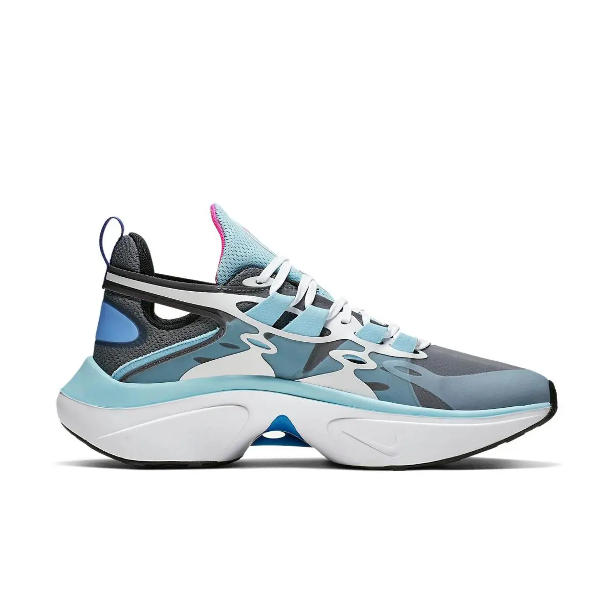 Nike shoes - Signal D/MS/X - Signal - AT5303 001 - Dark Grey/White/Ocean Cube/Summit White 0