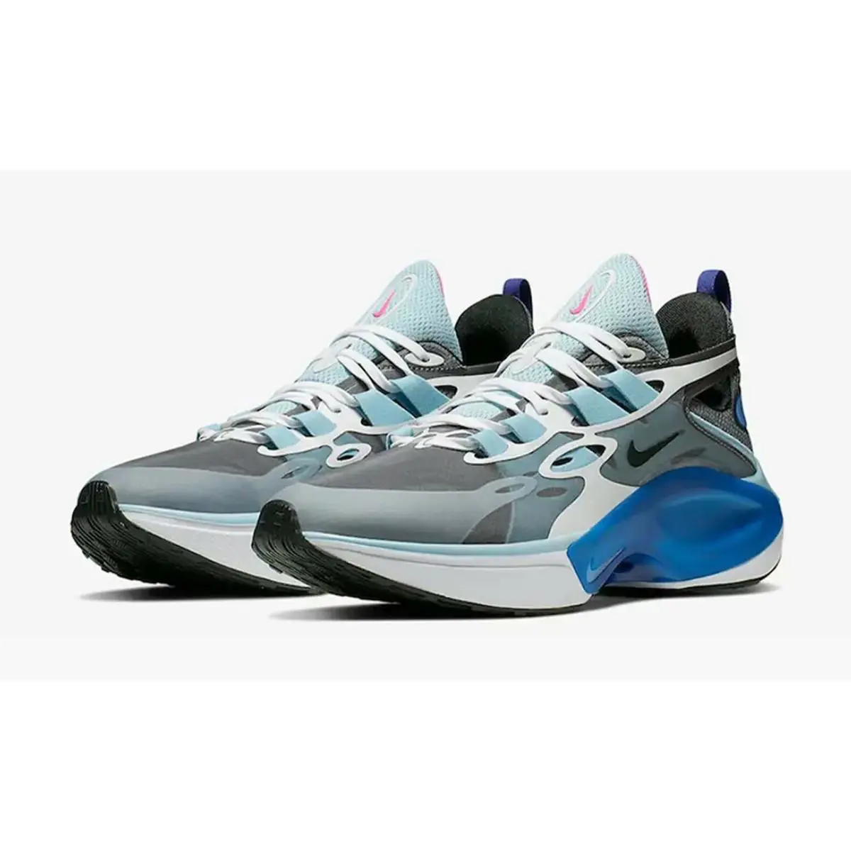 Nike shoes - Signal D/MS/X - Signal - AT5303 001 - Dark Grey/White/Ocean Cube/Summit White 6