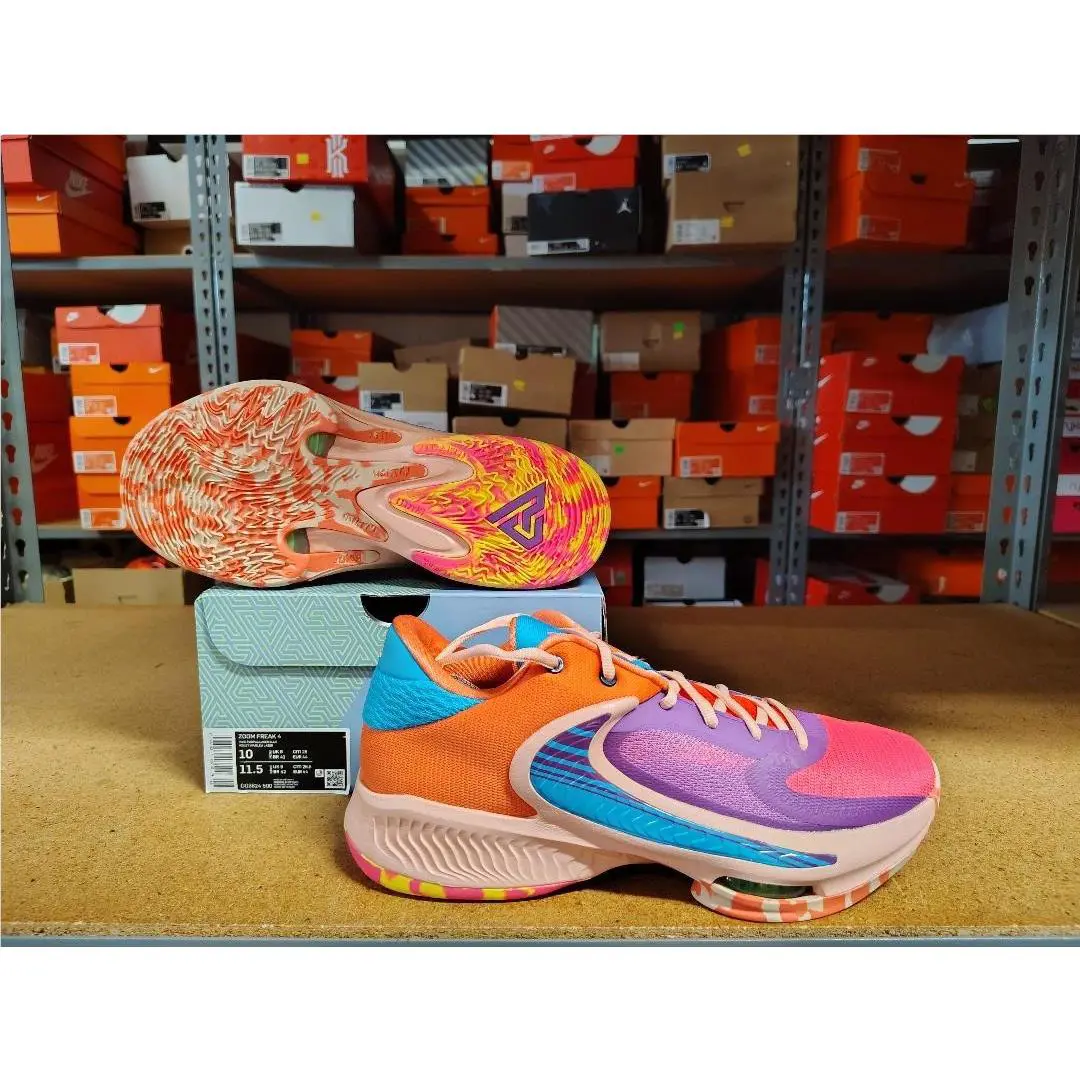 Nike shoes - Nike Zoom Freak 4 - Zoom Freak - DQ3824 500 - Vivid Purple Laser Blue 5