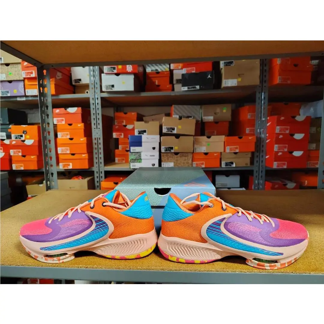 Nike shoes - Nike Zoom Freak 4 - Zoom Freak - DQ3824 500 - Vivid Purple Laser Blue 6