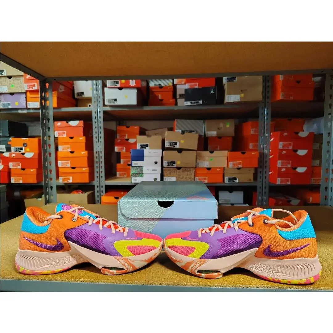 Nike shoes - Nike Zoom Freak 4 - Zoom Freak - DQ3824 500 - Vivid Purple Laser Blue 7