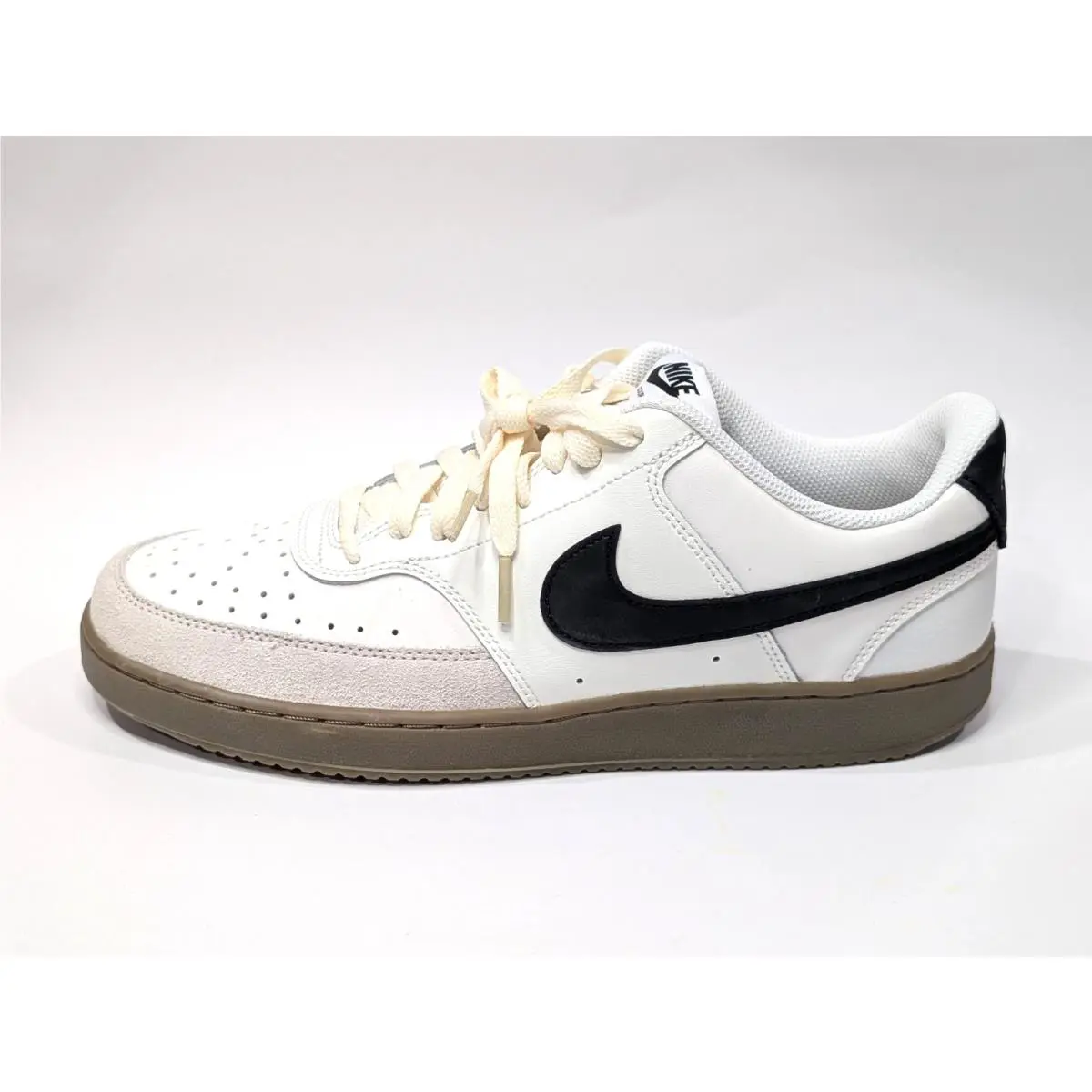 Nike shoes - Nike Court Vision Low - Court Vision Low - FQ8075-133 - Sail/Black/Brown 5