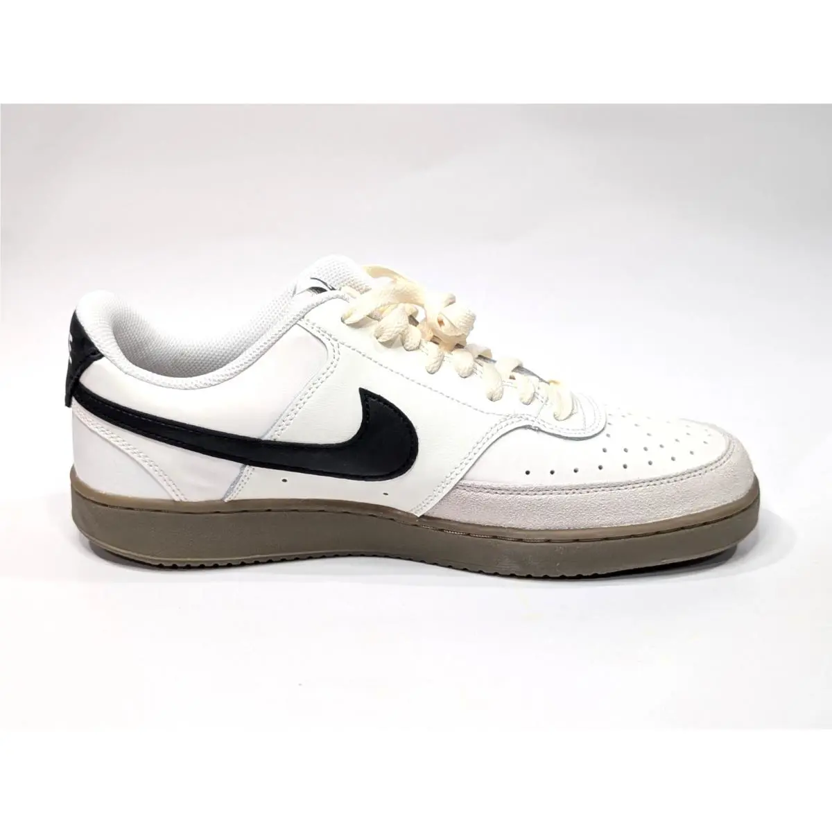 Nike shoes - Nike Court Vision Low - Court Vision Low - FQ8075-133 - Sail/Black/Brown 6