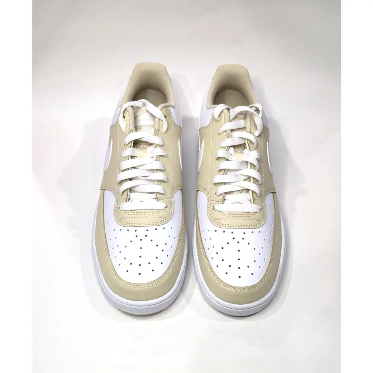 Nike shoes - Nike Court Vision Low - Court Vision Low - HM9862-200 - Light Khaki/White 1