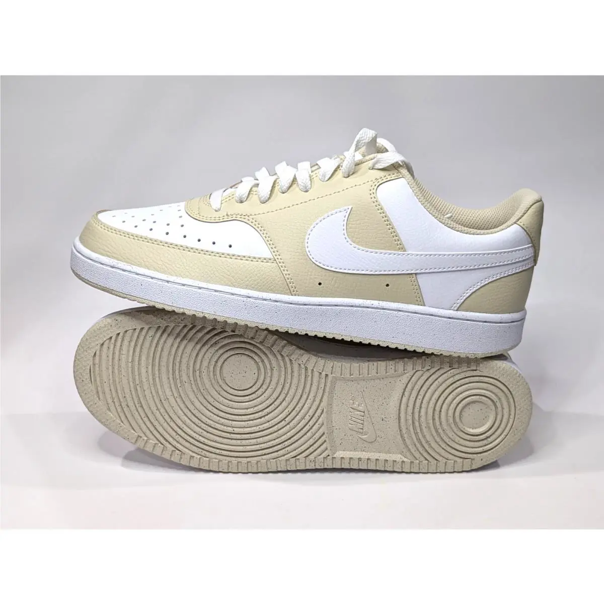 Nike shoes - Nike Court Vision Low - Court Vision Low - HM9862-200 - Light Khaki/White 2