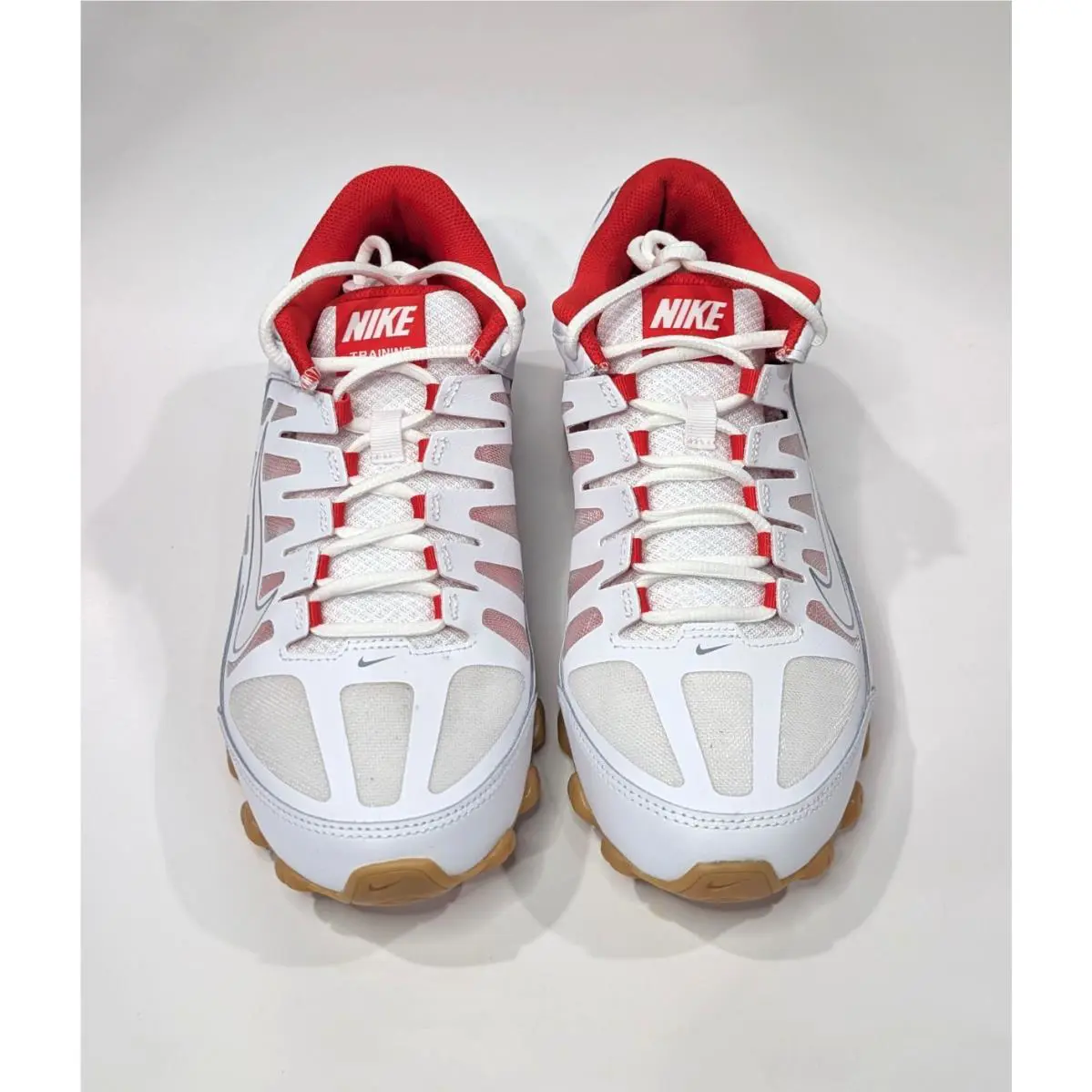 Nike shoes - Nike Reax 8 TR Mesh - 621716-103 - White/Grey/Red 1