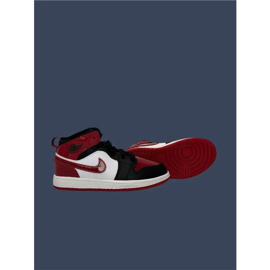 Nike shoes - Kids Jordan 1 Mid SE Black Varsity Red PS HV4444-006 3