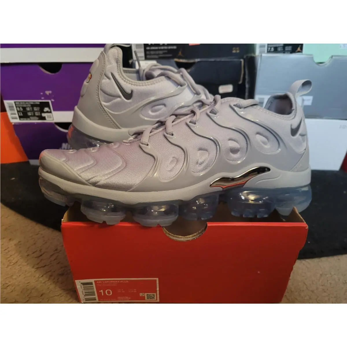 Nike shoes - Air VaporMax Plus - Air VaporMax Plus - 924453 005 - Gray 5