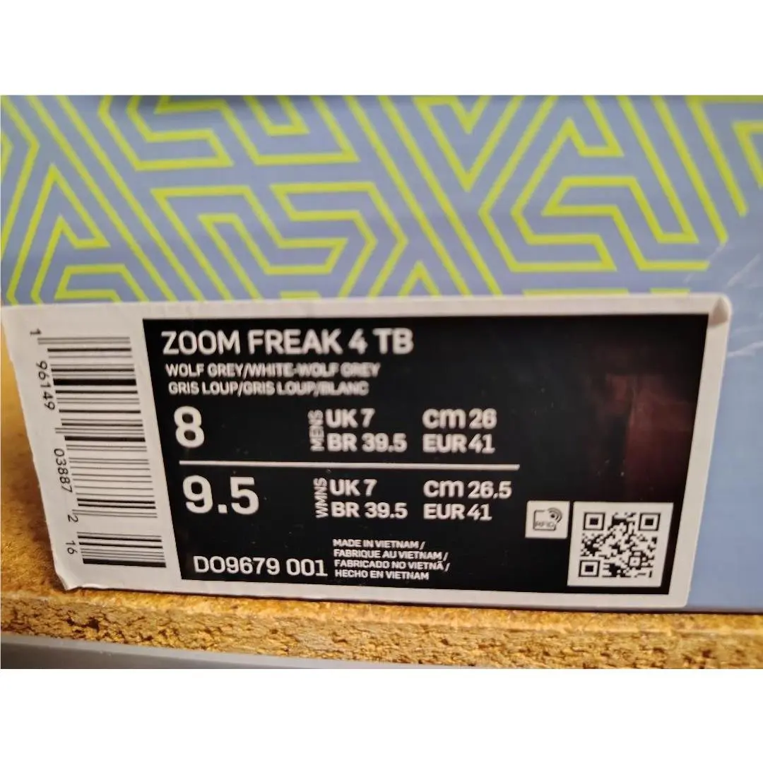 Nike shoes - Nike Zoom Freak 4 TB - DO9679 001 - Wolf Grey White Wolf Grey 4