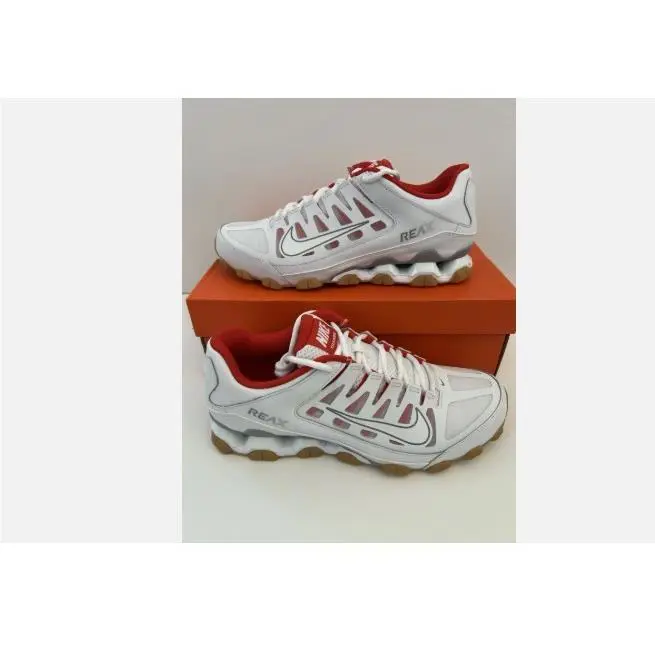 Nike shoes - Nike Reax Trainer - Reax Trainer - 621716-103 - White, Manufacturer: White/Wolf Grey/Chile Red/White 9