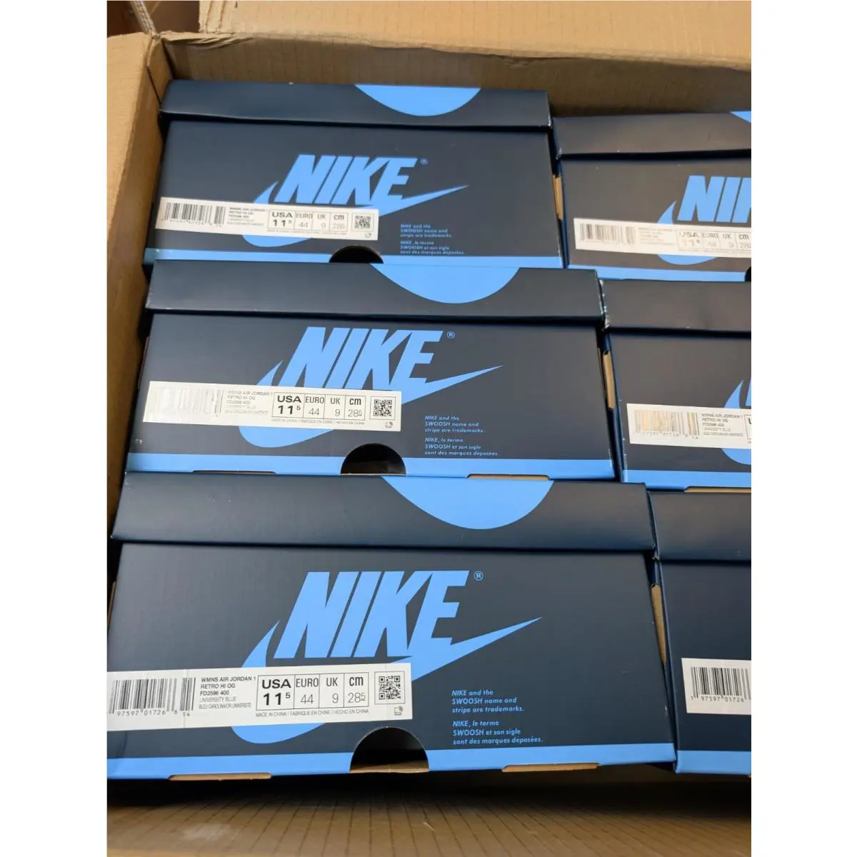Nike shoes - Nike Air Jordan 1 - Air - Fd2596-400 - Blue 14