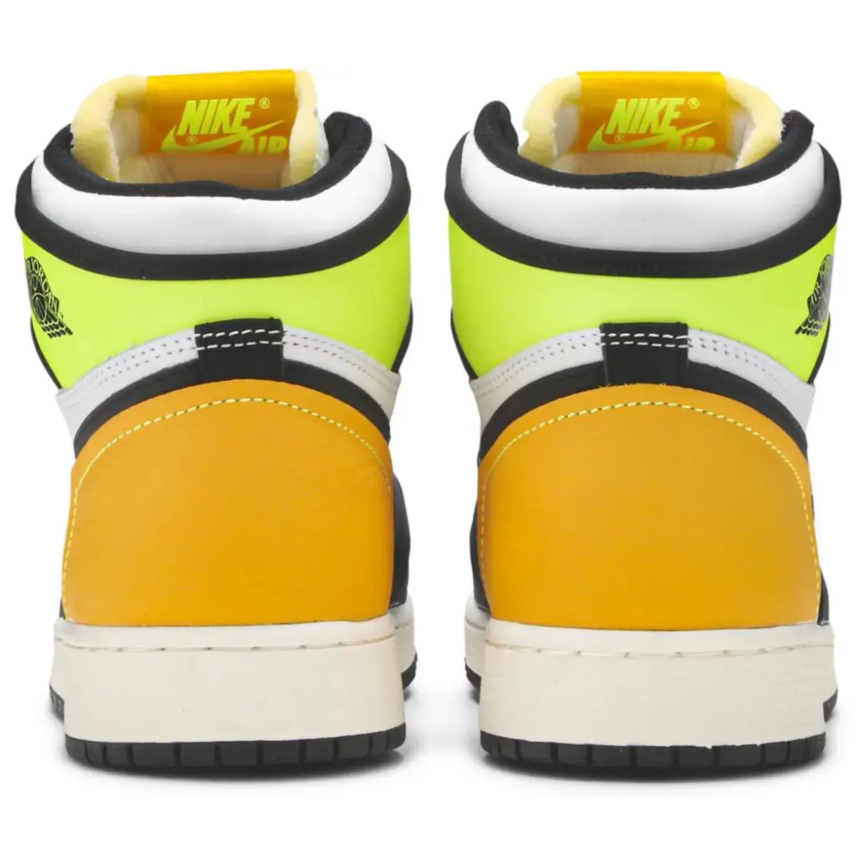 Nike shoes - Jordan 1 - 575441 118 - White/Volt/University Gold/Black 2