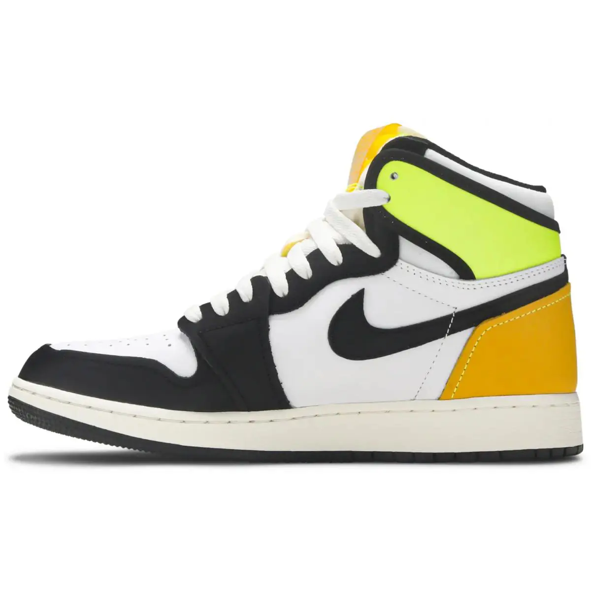 Nike shoes - Jordan 1 - 575441 118 - White/Volt/University Gold/Black 5