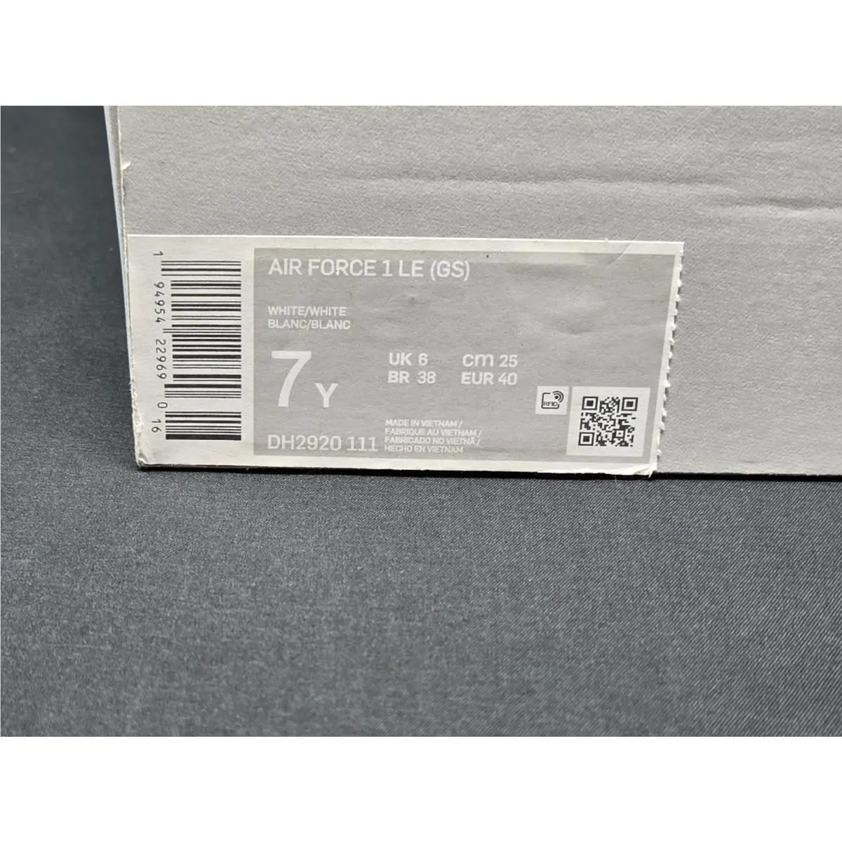 Nike shoes - Nike Air Force 1 GS - DH2920-111 - White 8