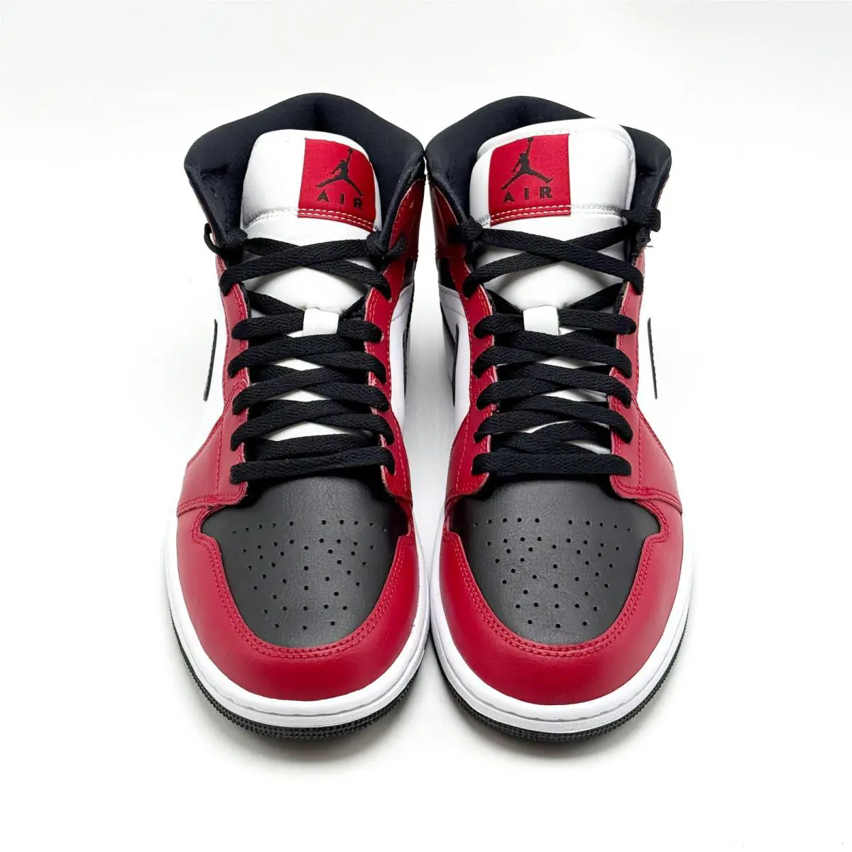 Nike shoes - Air Jordan 1 Mid - Air Mid - 554724-069 - Red 1