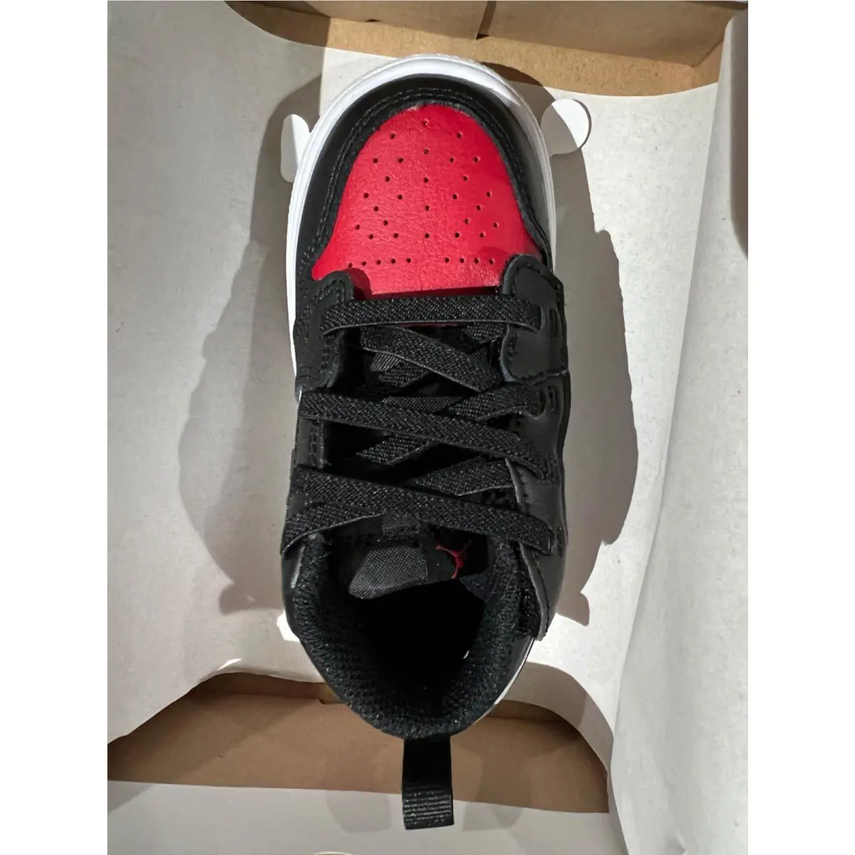 Nike shoes - White/Black Varsity Red 1
