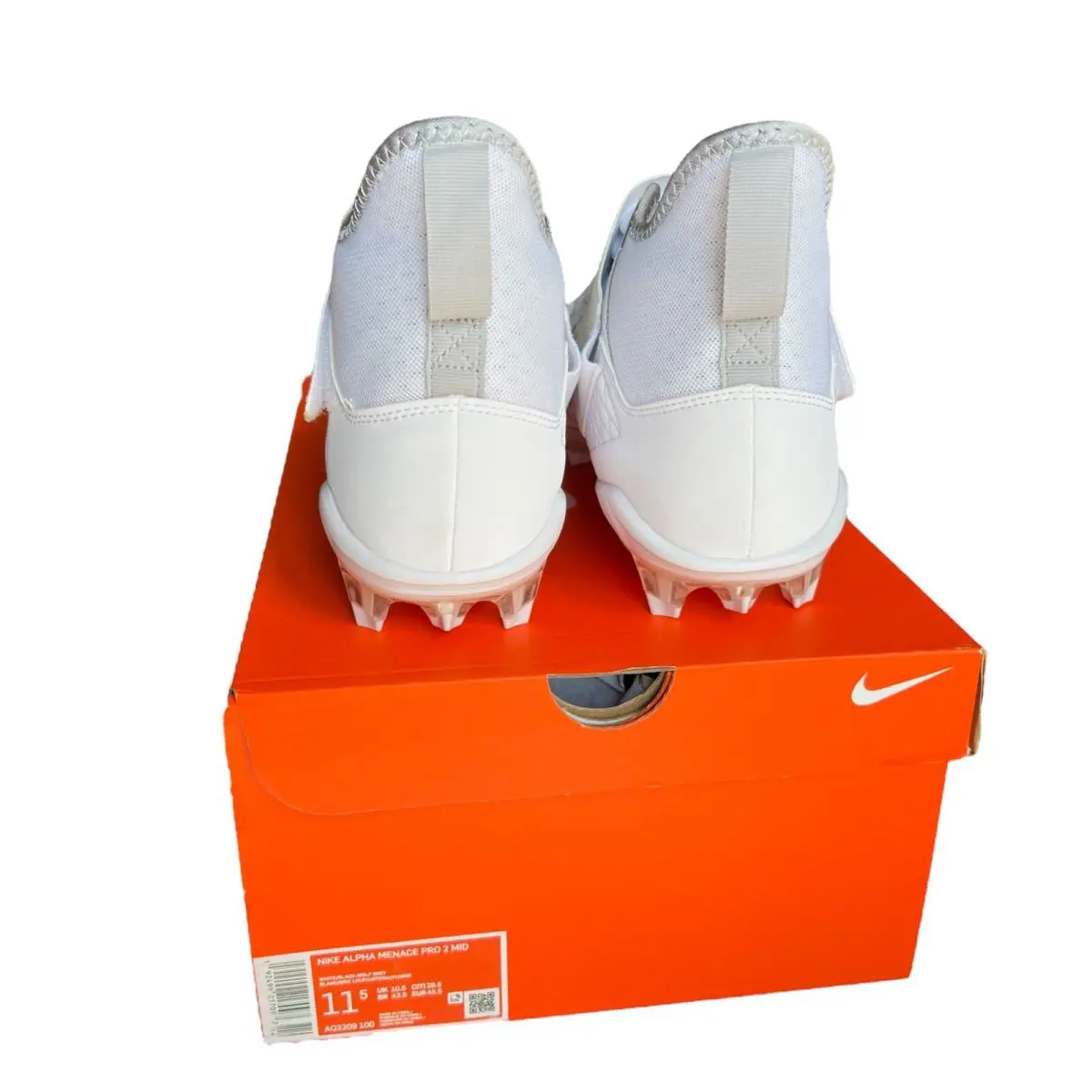 Nike shoes - Nike Alpha Menace Pro 2 - White 2