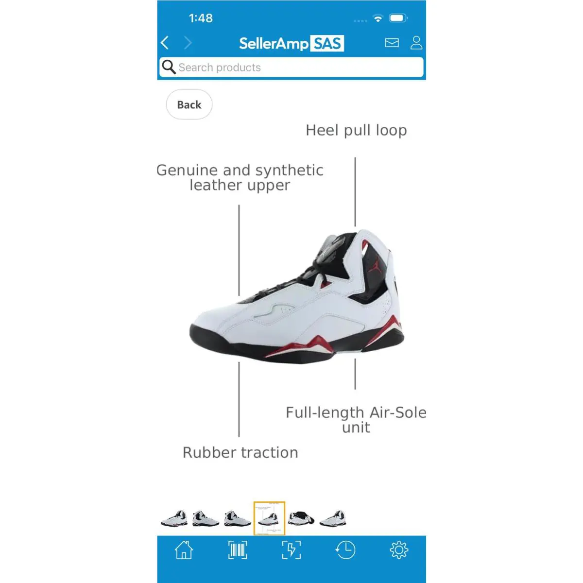 Nike shoes - Jordan True Flight - True Flight - White 1