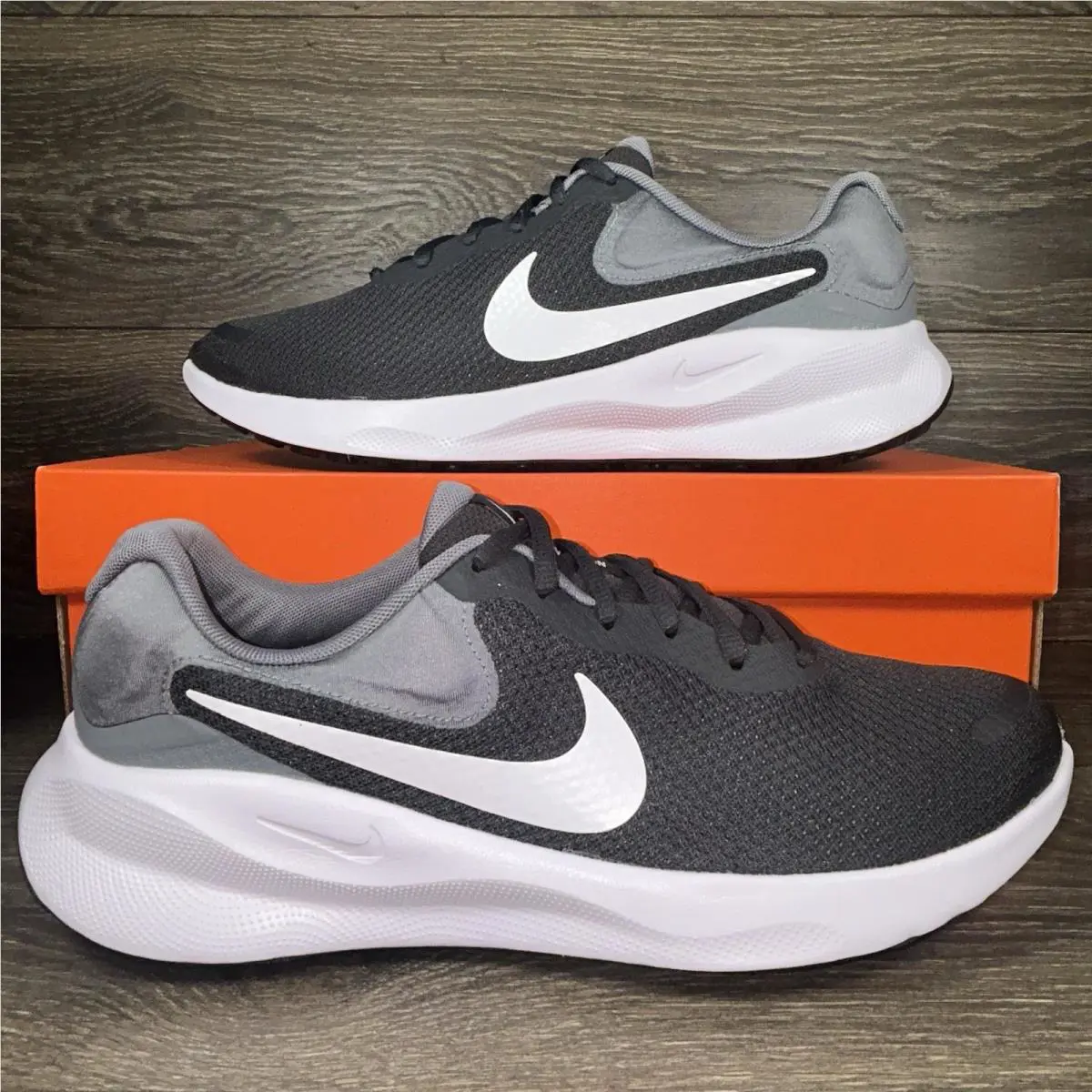 Nike shoes - Nike Revolution 7 - Revolution - Gray, White 7