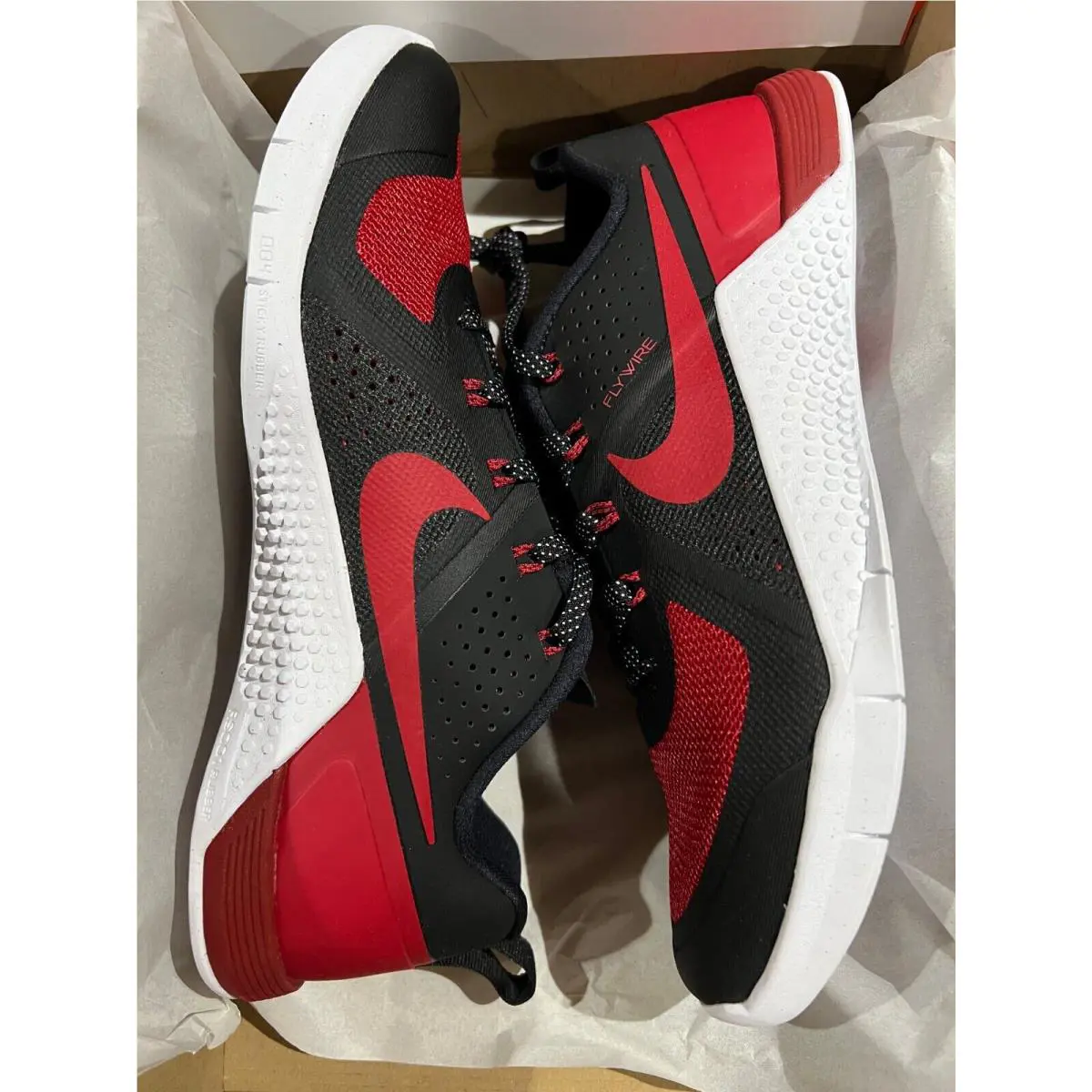 Nike shoes - FQ1854 - FQ1854 - BLACK/VARSITY RED WOLF GREY 6