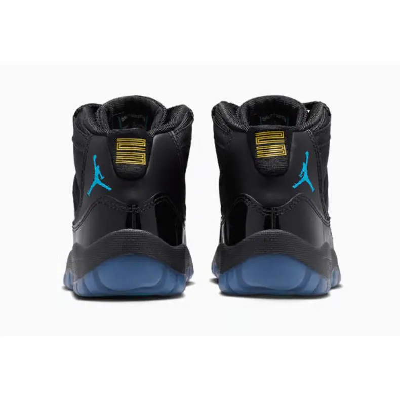 Nike shoes - Retro 11 - Retro - Black/Gamma Blue/Varsity Maize 2