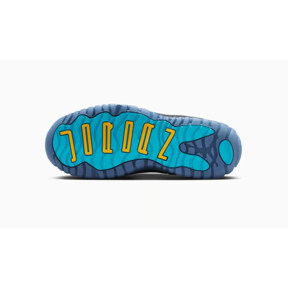 Nike shoes - Retro 11 - Retro - Black/Gamma Blue/Varsity Maize 8