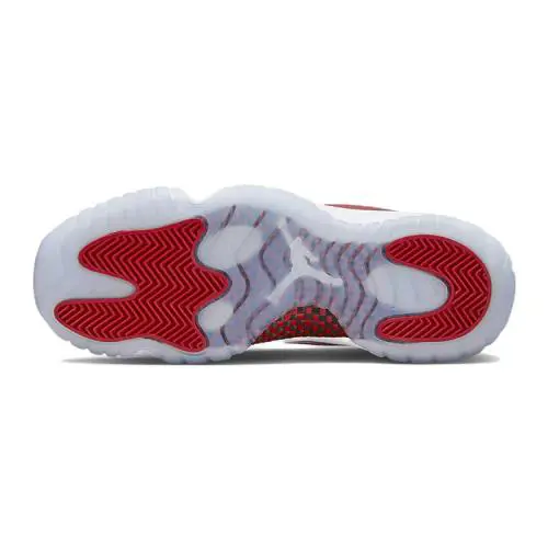 Nike shoes - Jordan 11 - 378038 116 - White/Varsity Red/Black 3
