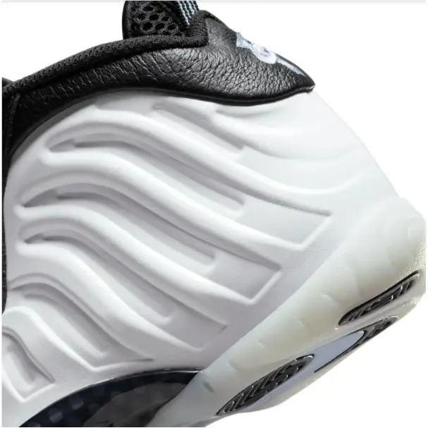 Nike shoes - Nike Little Posite - Little Posite - WHITE METALLIC SILVER BLACK 2